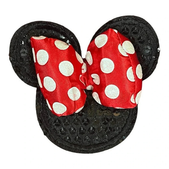 Disney‎ Minnie Mouse Halloween Costume Hoodie Ears Bow Women Small/Medium NWOT - Picture 3 of 10